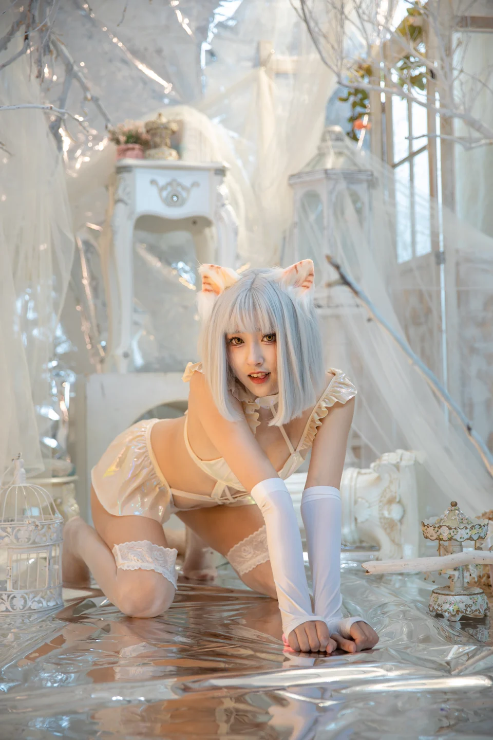 冬马路纱(Luisa_零纱) - 猫猫拳 [40P-435MB] tg@simisebaisi 【丝足阁】025.webp